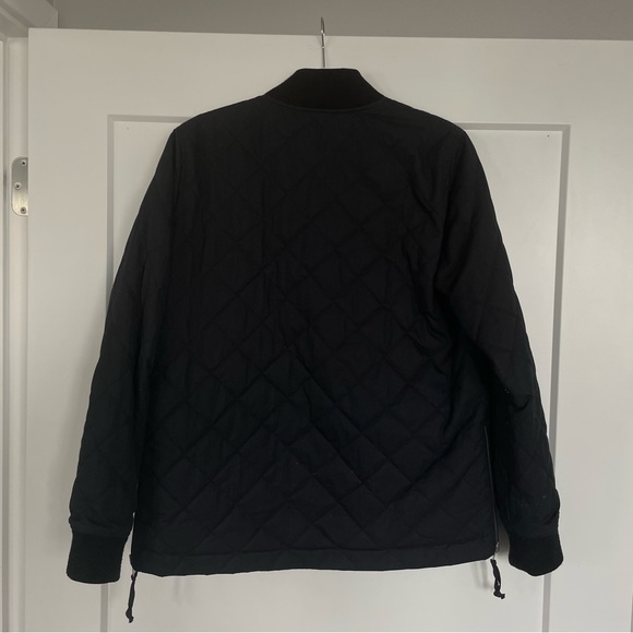 Abercrombie Reversible Quilted Down Bomber Jacket - Picture 3 of 11